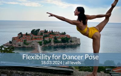 Flexibility for Dancer Pose | 18.03.2024